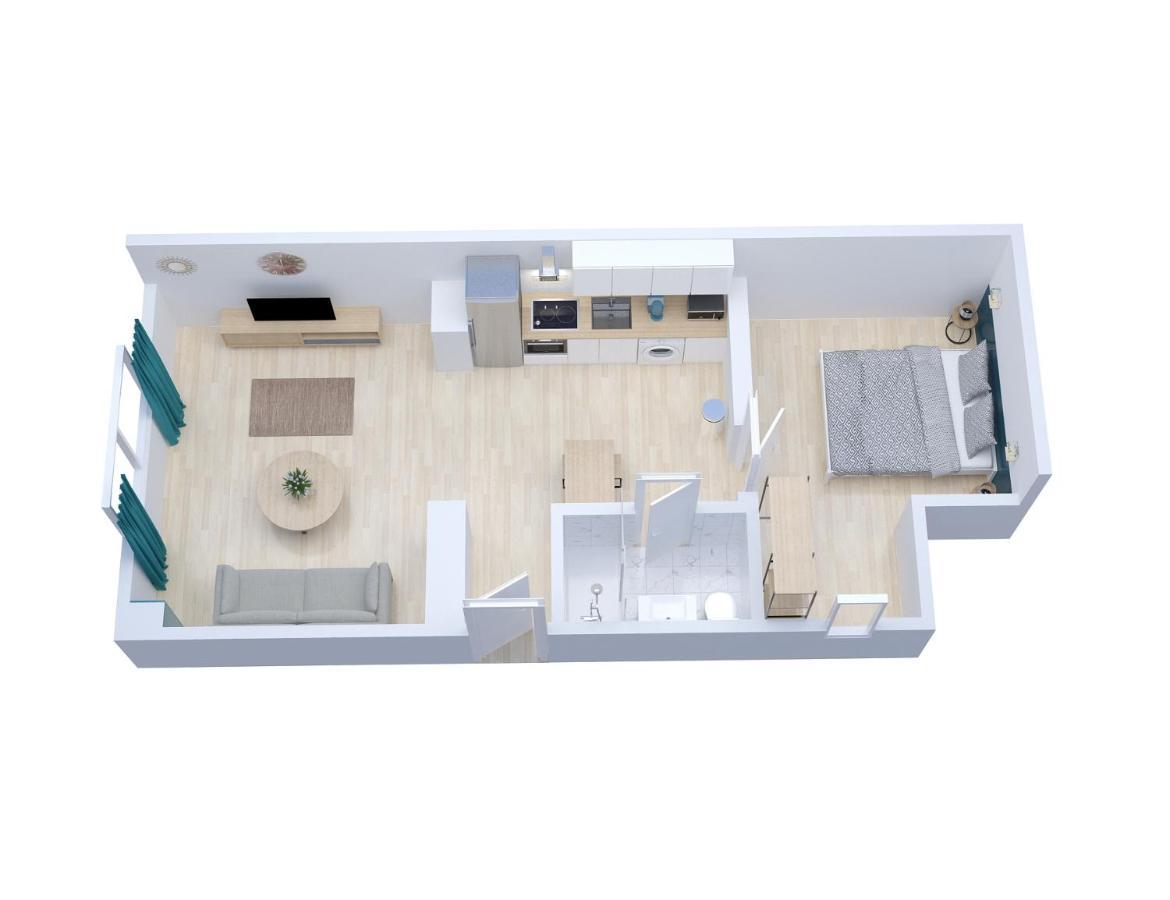 Le Havre - Appartements T2 Et T3 - Tout Confort - Nouveau Exterior foto